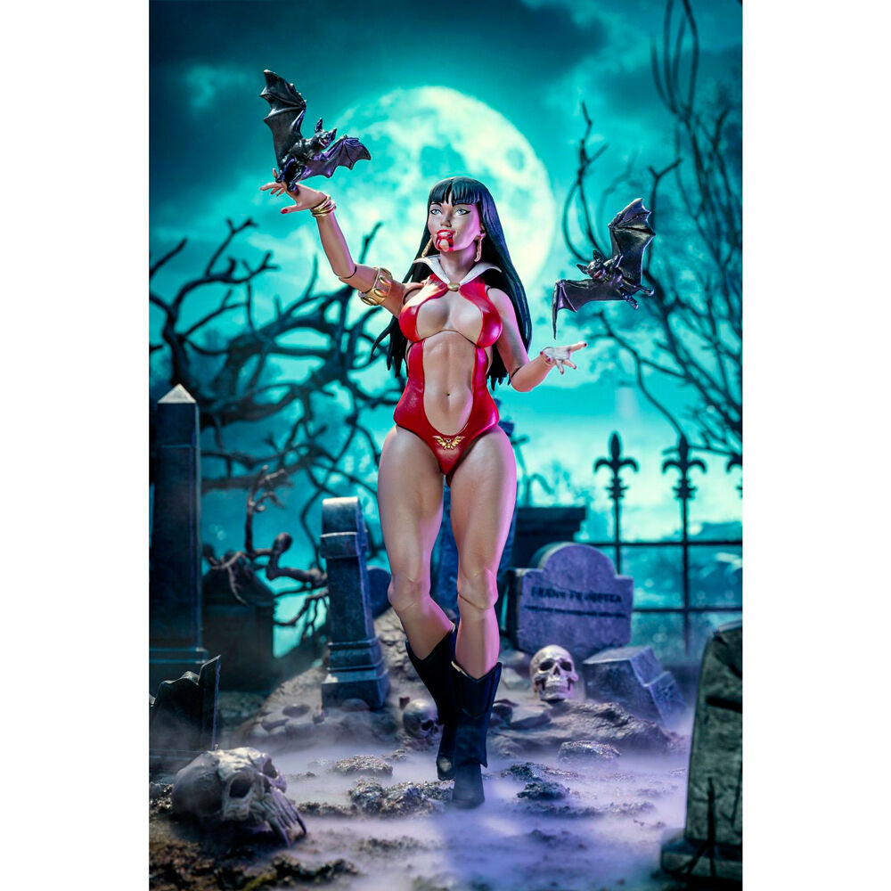 Imagen 3 de Figura Vampirella Frazetta Icon 16Cm