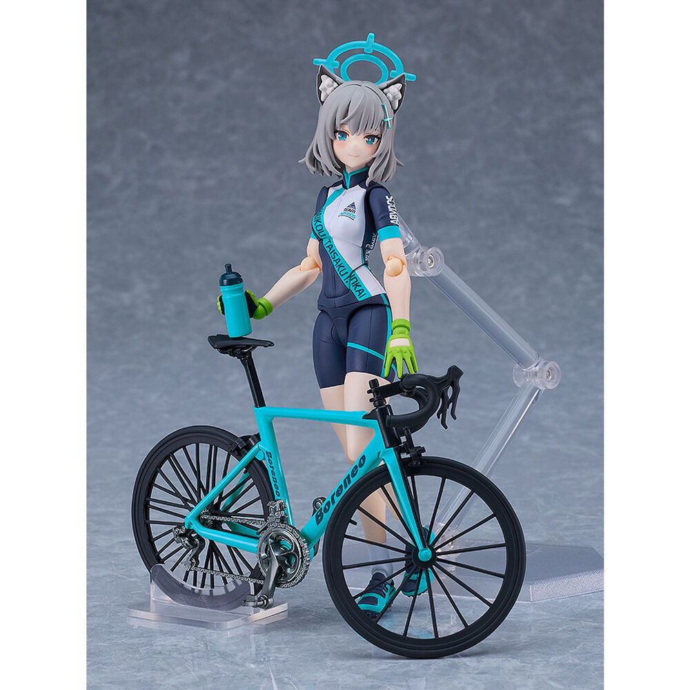Imagen 4 de Figura Shiroko Sunaookami Cycling Blue Archive Figma 14,5Cm 2
