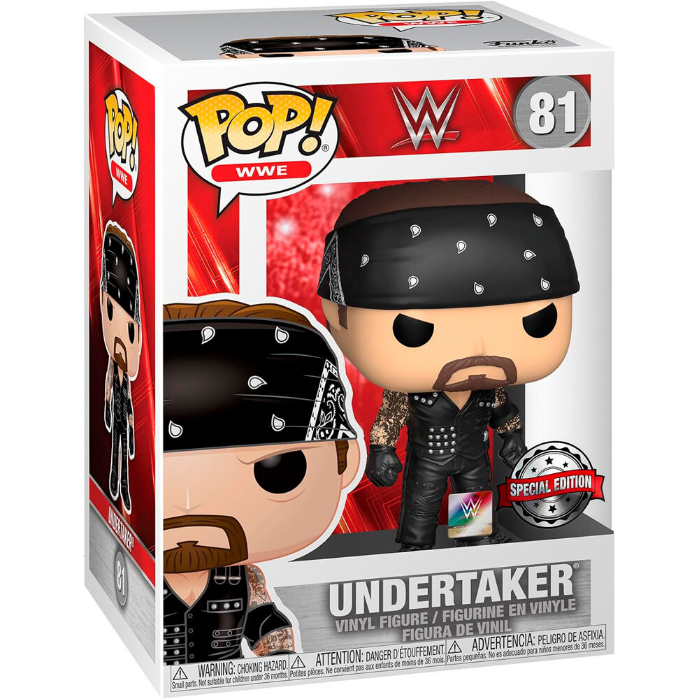 Imagen 2 de Figura Pop Wwe Undertaker Exclusive