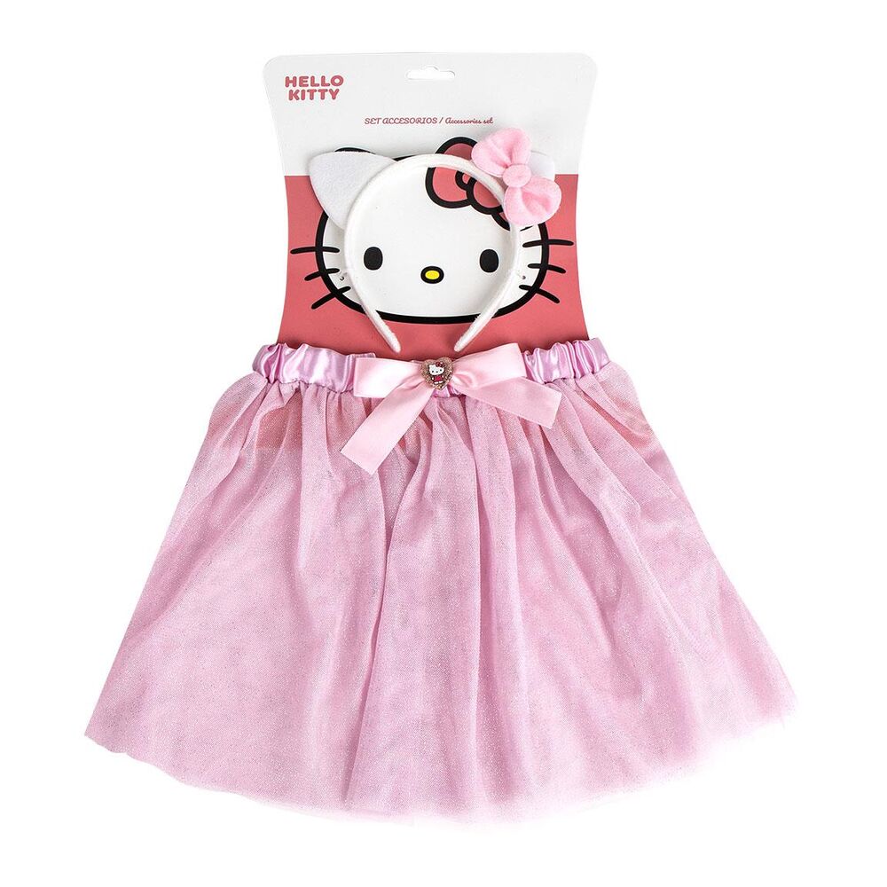 Imagen 1 de Set Diadema + Tutu Hello Kitty