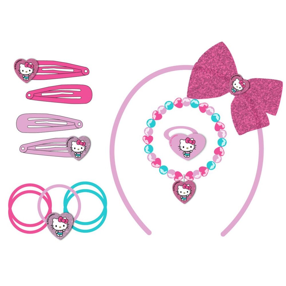 Imagen 4 de Blister Accesorios Belleza Hello Kitty