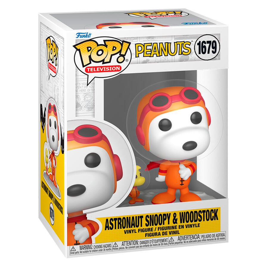 Imagen de Figura Pop Snoopy Astronaut Snoopy & Woodstock parte de nuestra colección en Espadas y más, sitio oficial.