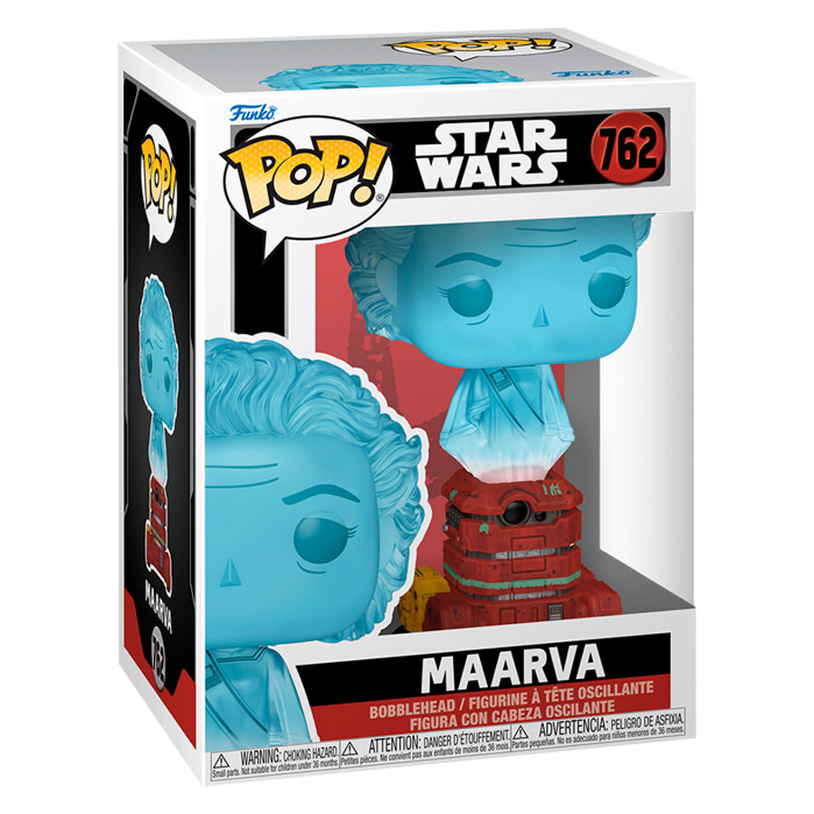 Imagen de Figura Pop Star Wars Maarva parte de nuestra colección en Espadas y más, sitio oficial.