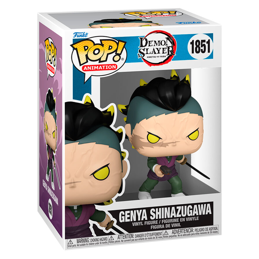 Imagen 1 de Figura Pop Demon Slayer Kimetsu No Yaiba Genya Shinazugawa
