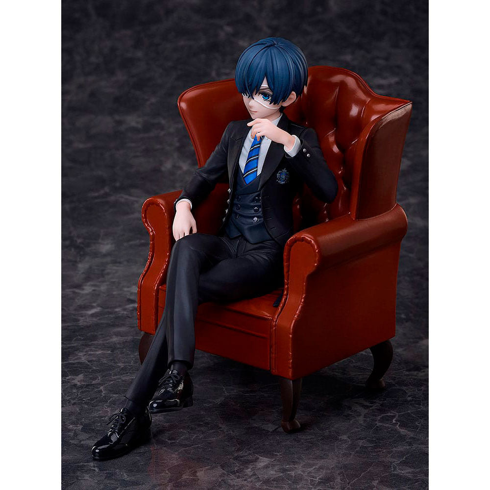 Imagen de Figura Ciel Phantomhive Black Butler Boarding School Arc 15Cm parte de nuestra colección en Espadas y más, sitio oficial.