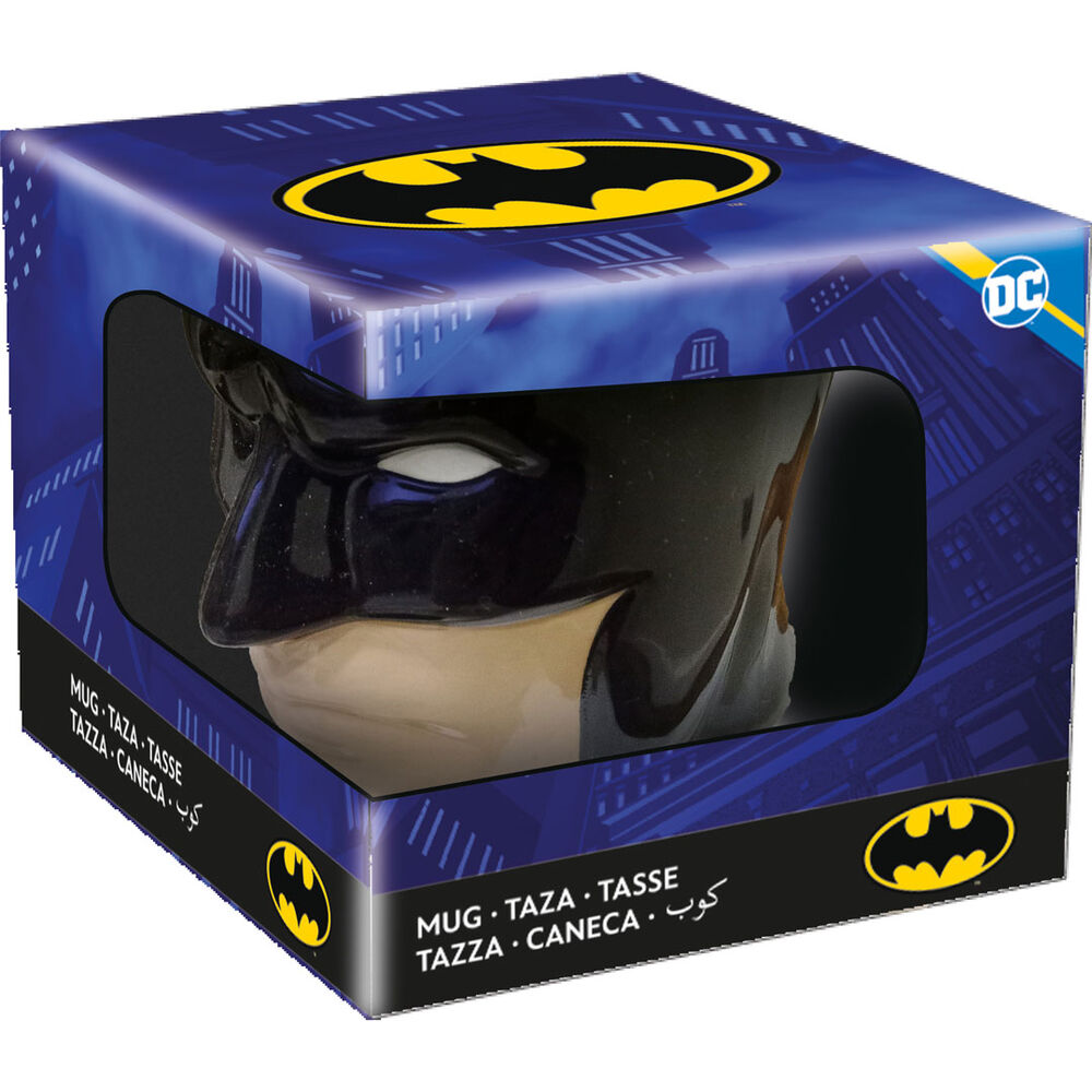 Imagen 2 de Taza 3D Ceramica Batman Dc Comics 340Ml