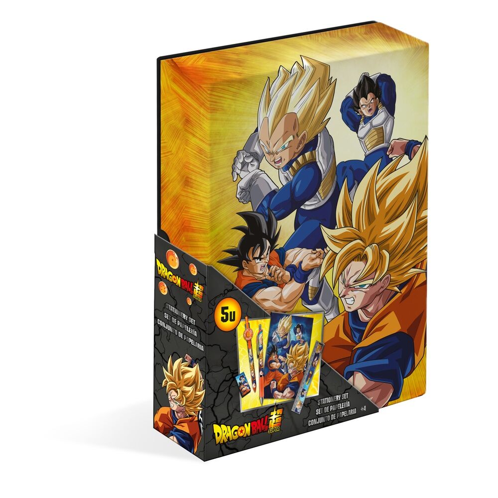Imagen 1 de Set Papeleria En Caja Dragon Ball Super 5Pzs
