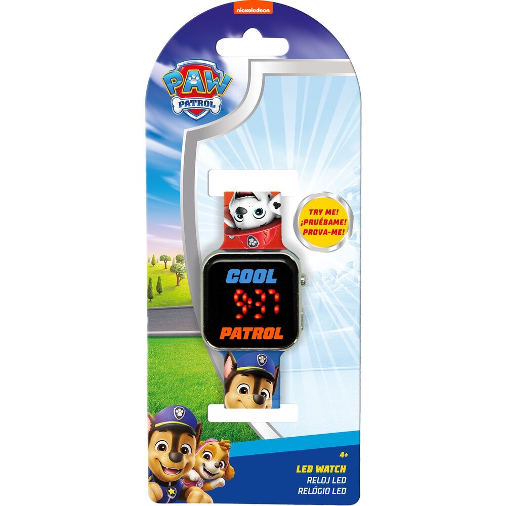 Imagen 1 de Reloj Led Patrulla Canina Paw Patrol 3
