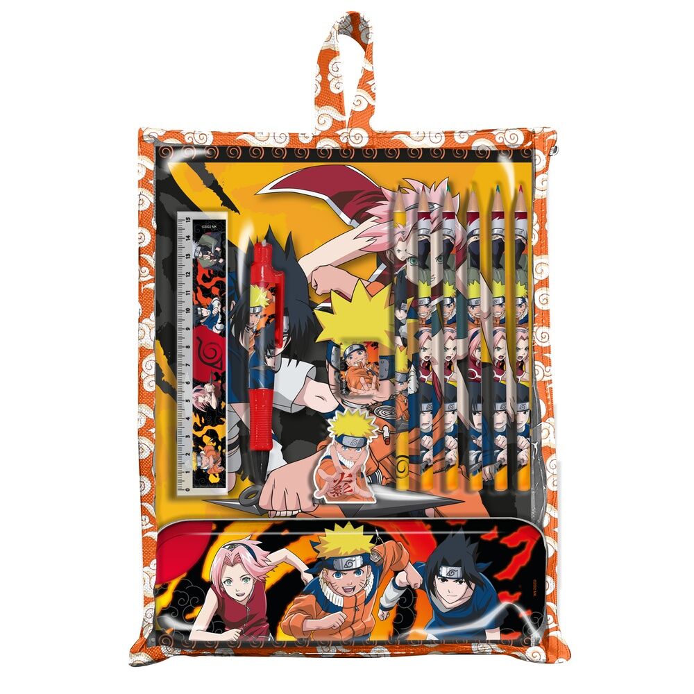Imagen de Set Papeleria Naruto Shippuden parte de nuestra colección en Espadas y más, sitio oficial.