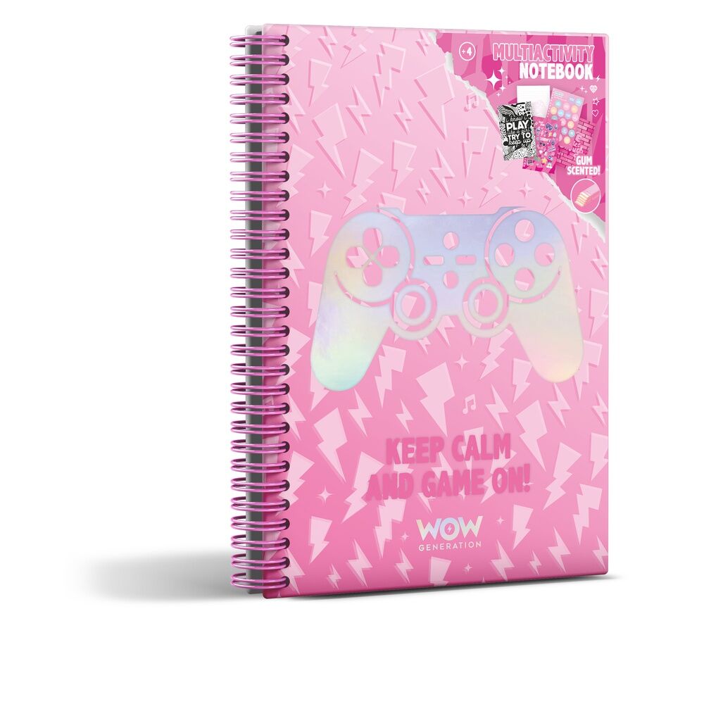Imagen 1 de Cuaderno A5 Gamer Valentina Wow Generation