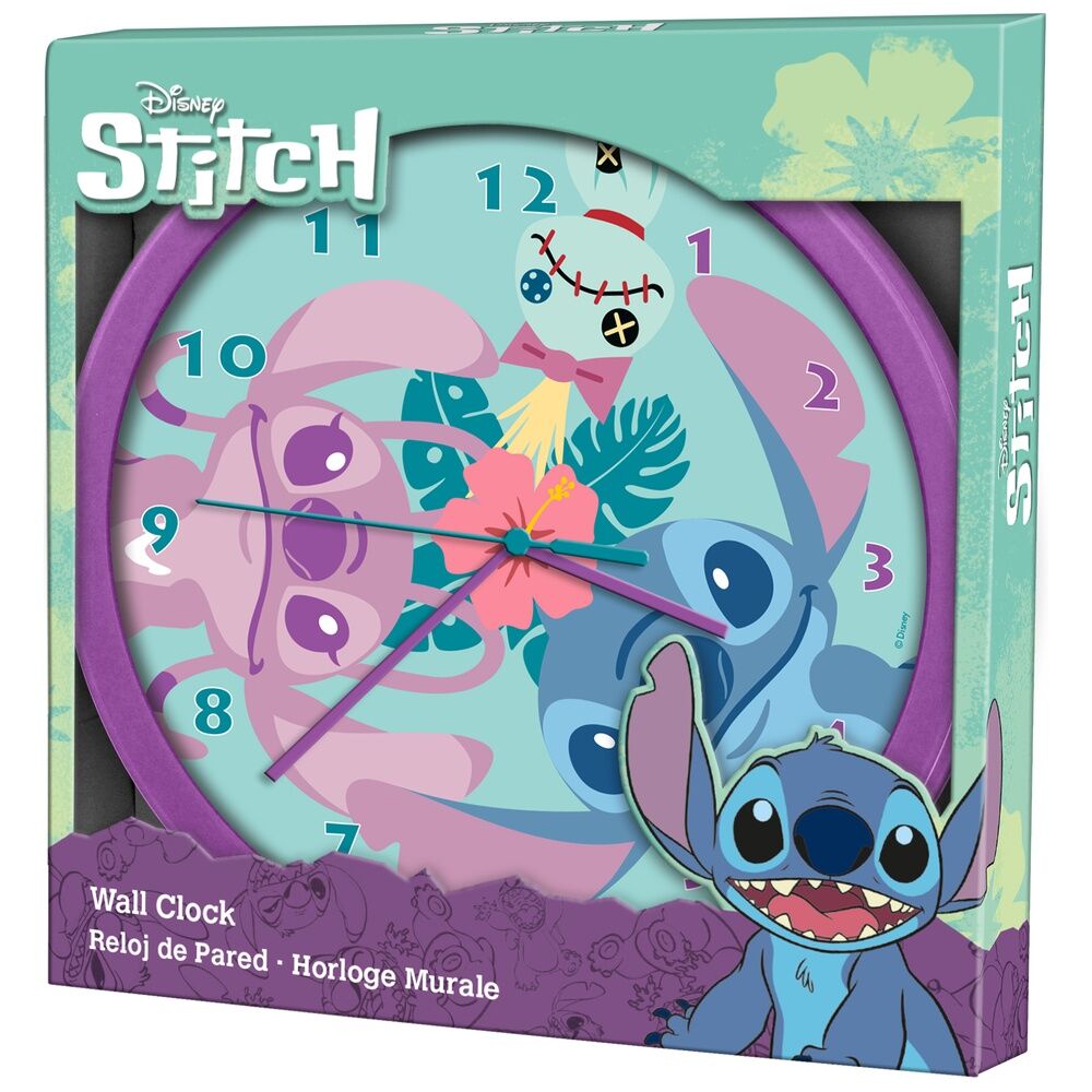 Imagen de Reloj Pared Stitch Disney 2 parte de nuestra colección en Espadas y más, sitio oficial.