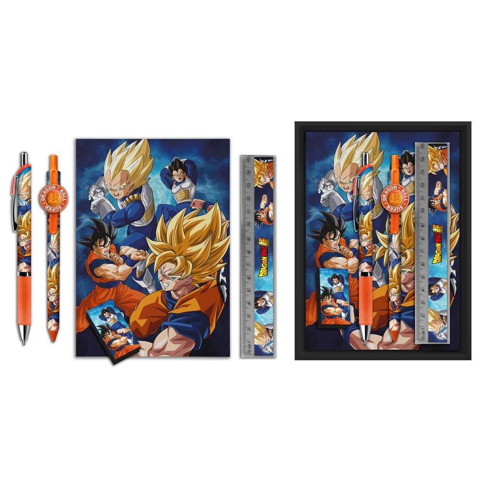 Imagen 2 de Set Papeleria En Caja Dragon Ball Super 5Pzs