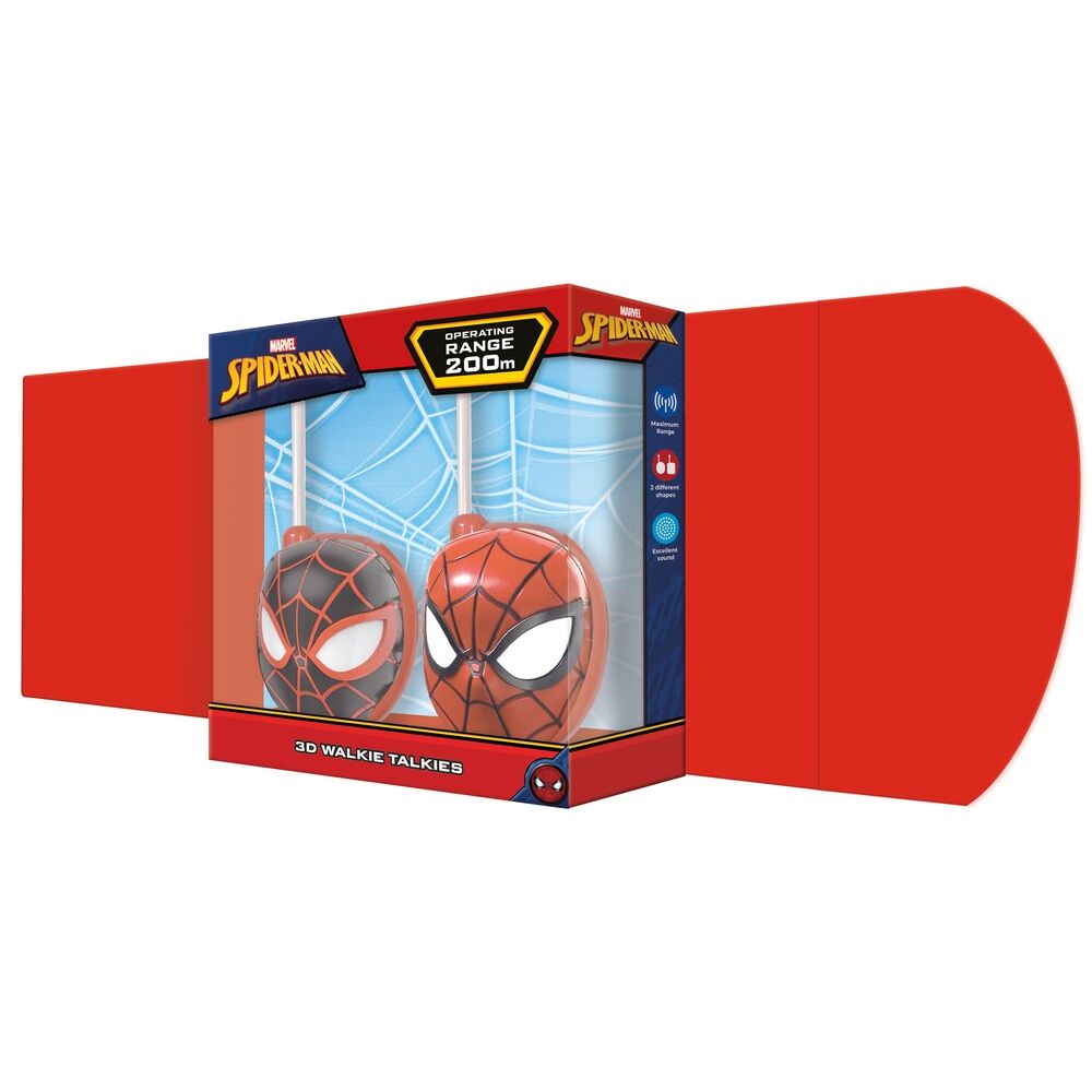 Imagen 3 de Set Walkie Talkie Spiderman Marvel