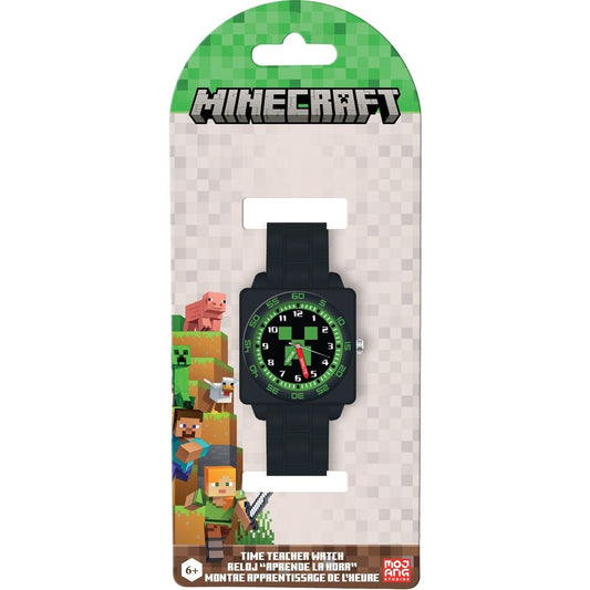 Imagen de Reloj Analogico Minecraft parte de nuestra colección en Espadas y más, sitio oficial.