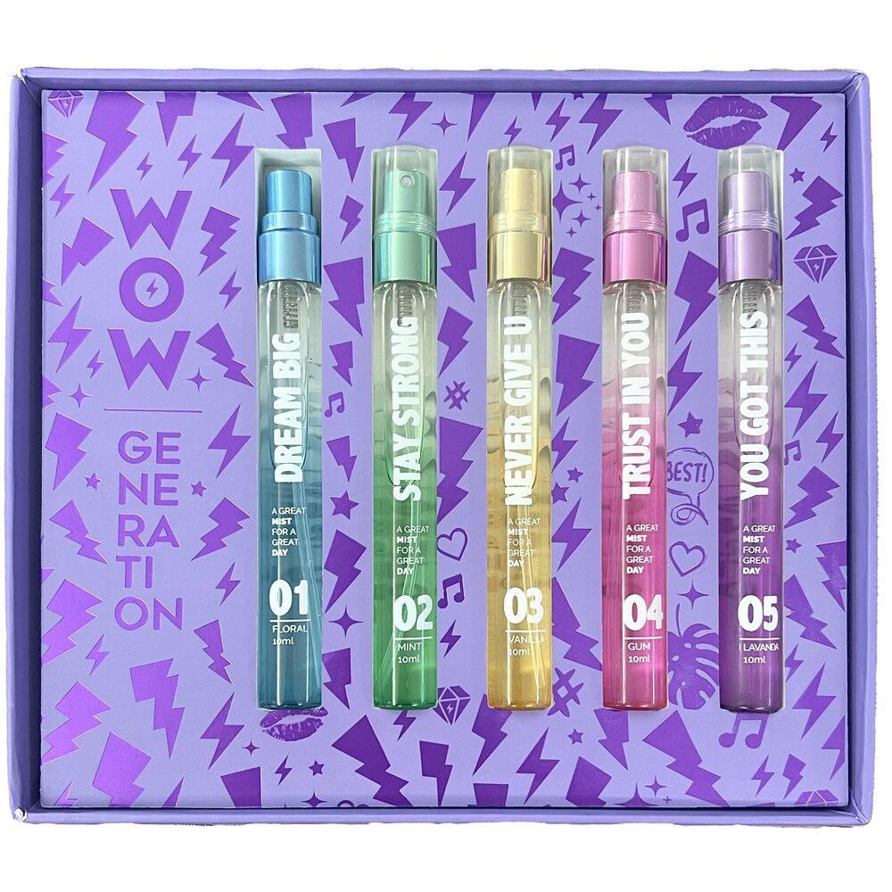 Imagen 4 de Set 5 Bruma Corporal Perfumada Wow Generation