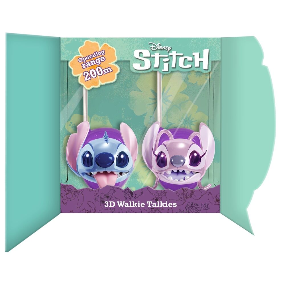 Imagen de Walkie Talkie Stitch Disney parte de nuestra colección en Espadas y más, sitio oficial.