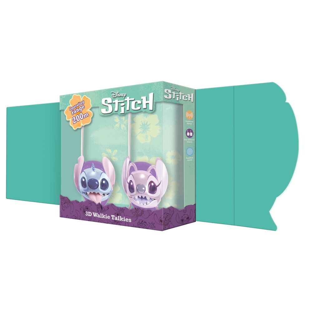 Imagen de Walkie Talkie Stitch Disney parte de nuestra colección en Espadas y más, sitio oficial.