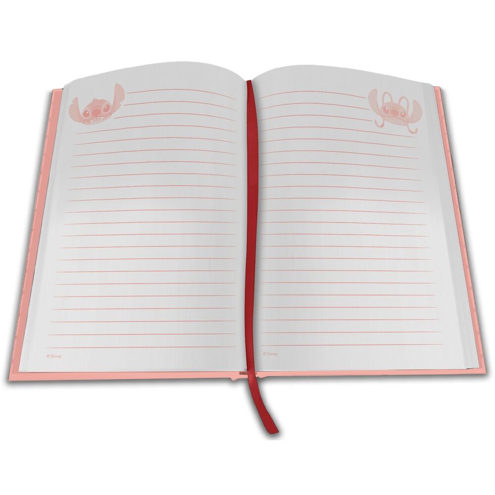 Imagen de Cuaderno Con Reloj Led Stitch Disney parte de nuestra colección en Espadas y más, sitio oficial.