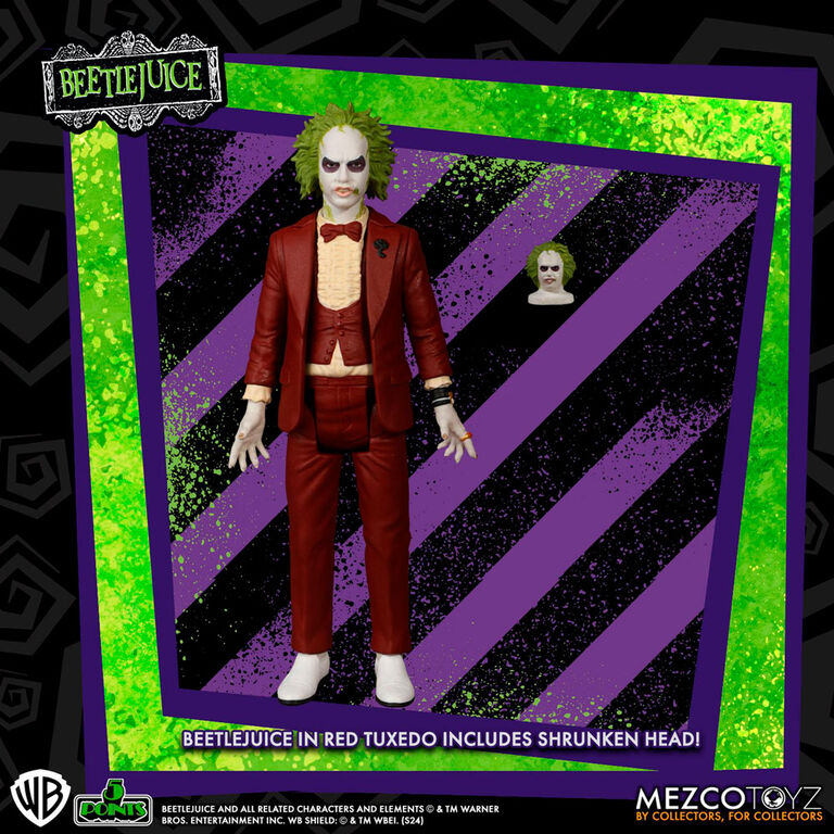 Imagen 1 de Figura Beetlejuice Red Tux Suite Beetlejuice 9,5Cm
