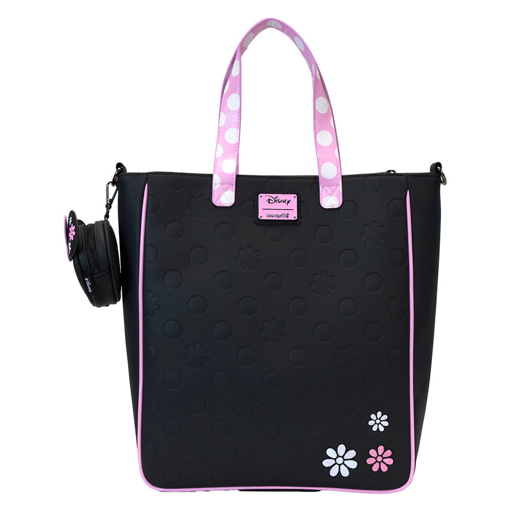 Imagen 3 de Bolso + Monedero Floral Rock The Dots Minnie Disney Loungefly