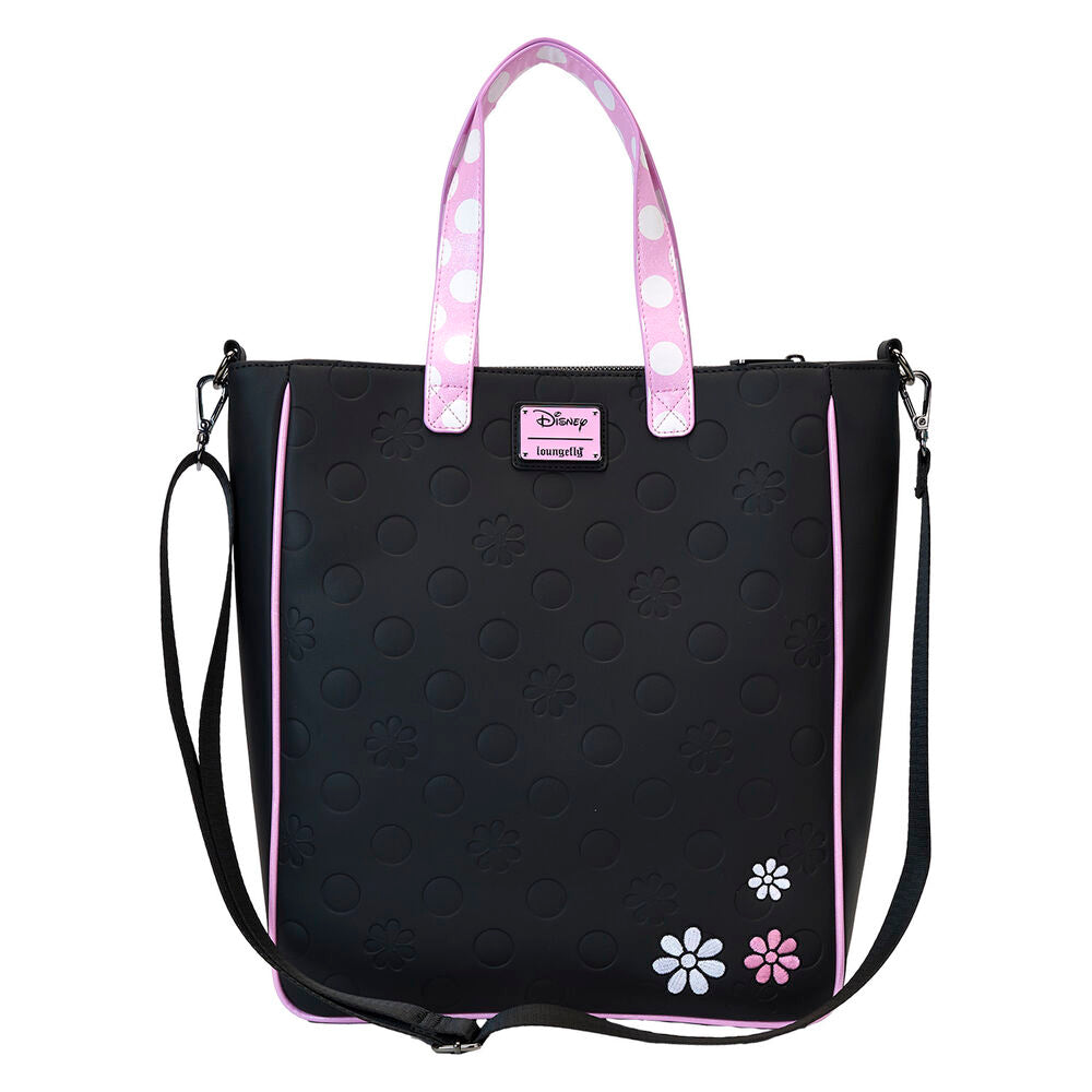 Imagen 4 de Bolso + Monedero Floral Rock The Dots Minnie Disney Loungefly