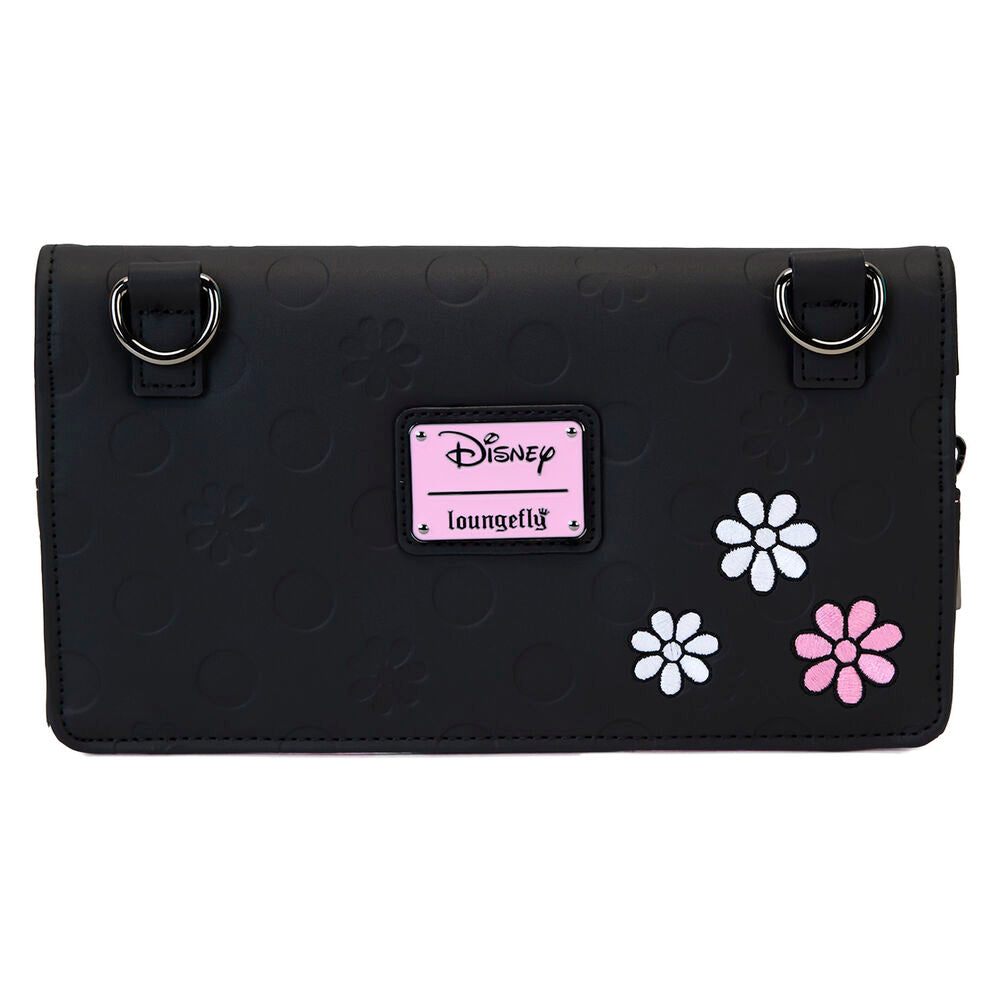 Imagen de Bolso Bandolera Floral Rock The Dots Minnie Disney Loungefly parte de nuestra colección en Espadas y más, sitio oficial.