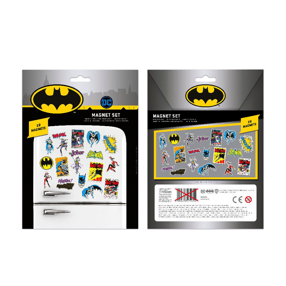 Imagen de Set Imanes Batman Dc Comics parte de nuestra colección en Espadas y más, sitio oficial.