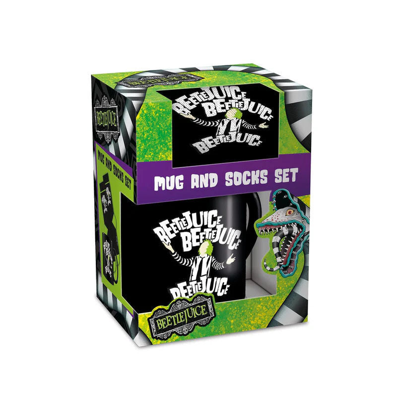 Imagen 2 de Set Taza Y Calcetines Beetlejuice