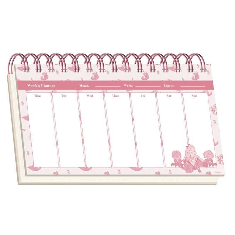 Imagen 2 de Planificador Semanal Alicia En El Pais De Las Maravillas Disney