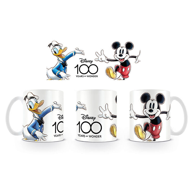 Imagen de Taza Mickey & Donald 100Th Anniversary Disney 315Ml parte de nuestra colección en Espadas y más, sitio oficial.