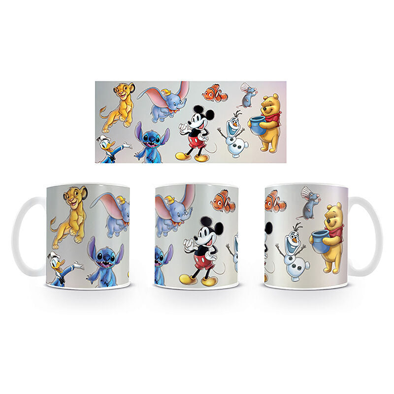 Imagen de Taza Personajes Disney 315Ml parte de nuestra colección en Espadas y más, sitio oficial.