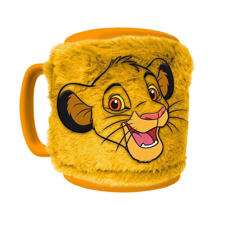 Imagen 1 de Taza Funda De Peluche El Rey Leon Disney 440Ml