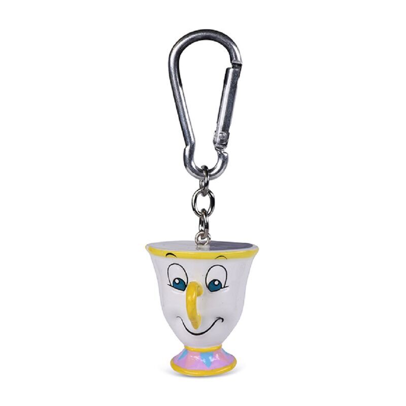 Imagen 1 de Llavero 3D Taza Chip La Bella Y La Bestia Disney