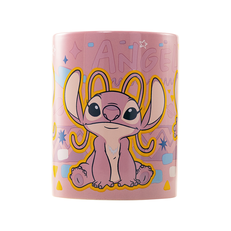 Imagen 4 de Taza Funda De Peluche Angel Disney 440Ml