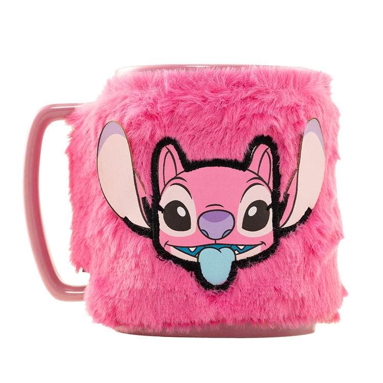 Imagen 1 de Taza Funda De Peluche Angel Disney 440Ml