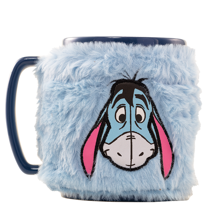 Imagen 1 de Taza Funda De Peluche Eeyore Winnie The Pooh Disney 440Ml