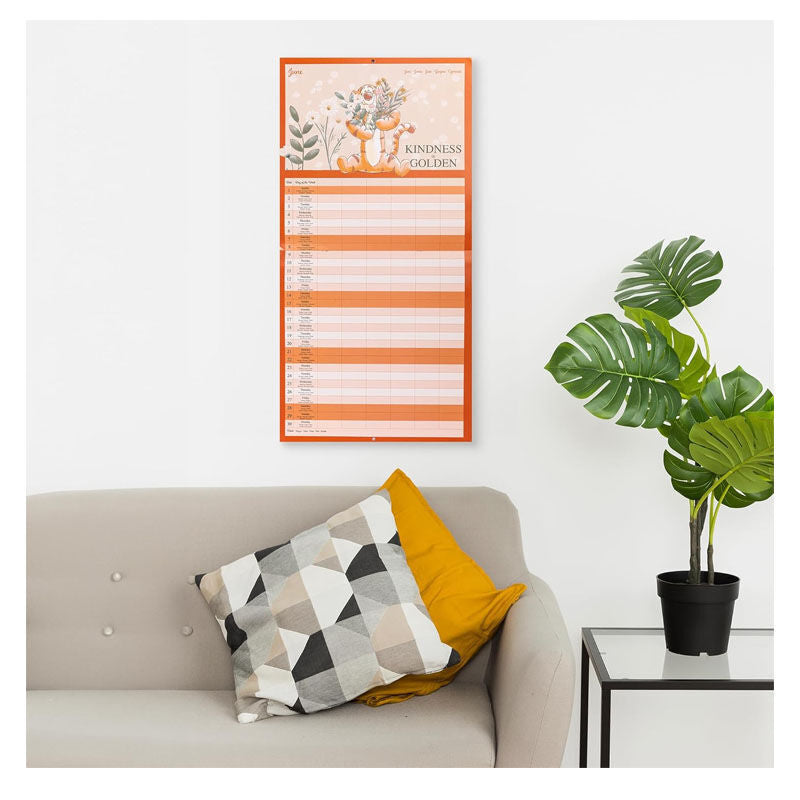 Imagen 3 de Calendario Planificador Familiar Winnie The Pooh Disney