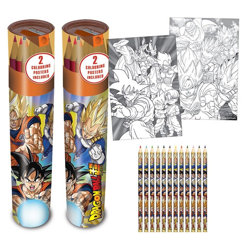 Imagen 2 de Set De Lapices De Colores Dragon Ball Super