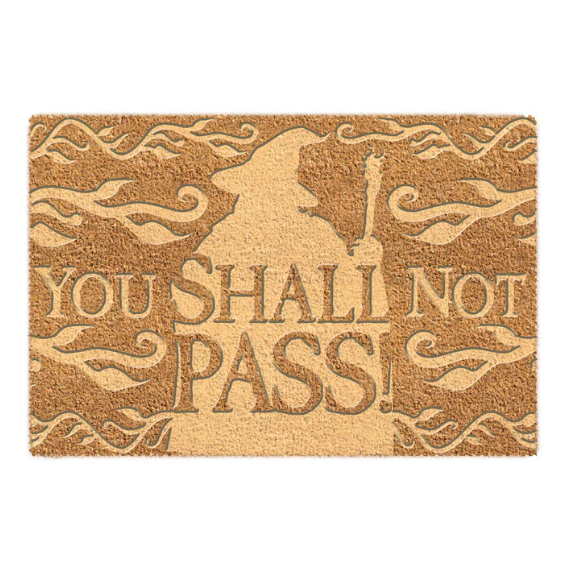 Imagen 2 de Felpudo You Shall Not Pass El Señor De Los Anillos 2