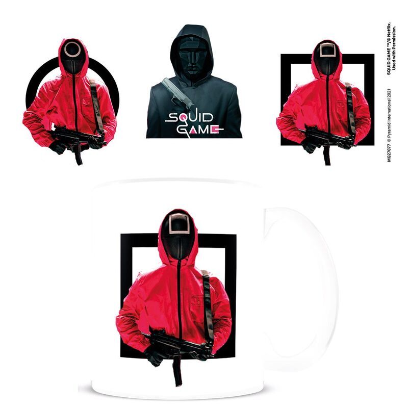 Imagen de Taza El Juego Del Calamar 315Ml parte de nuestra colección en Espadas y más, sitio oficial.