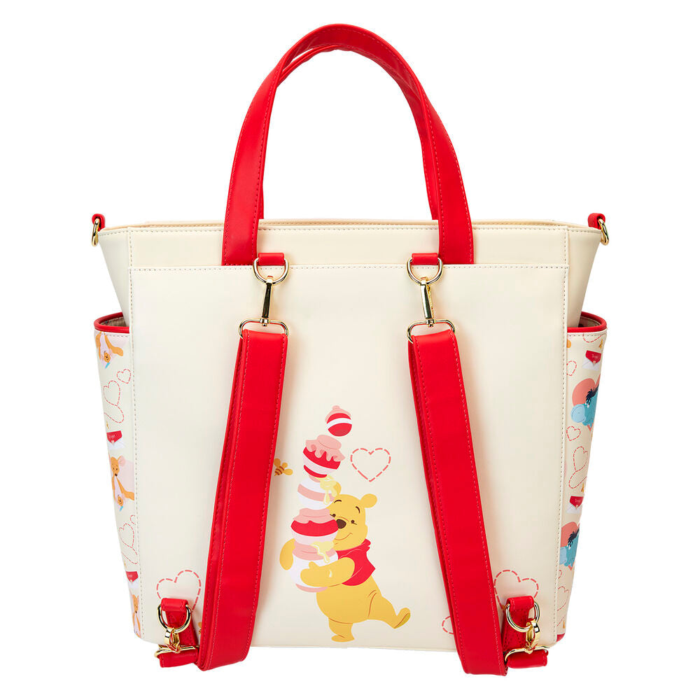 Imagen de Bolso Mochila Love Winnie The Pooh Disney Loungefly parte de nuestra colección en Espadas y más, sitio oficial.