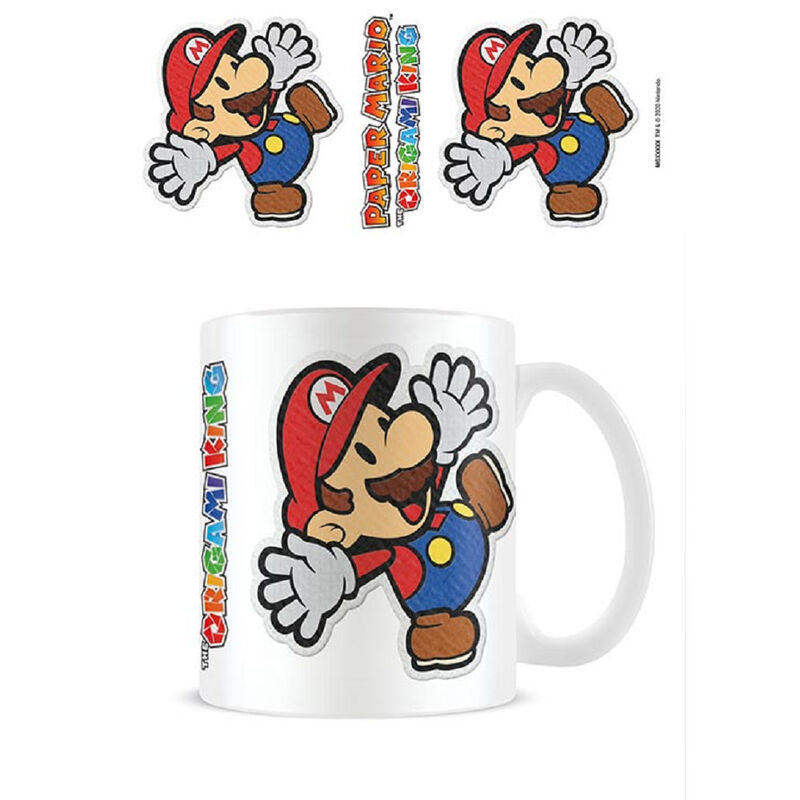 Imagen 1 de Taza Paper Mario Super Mario Bros 315Ml