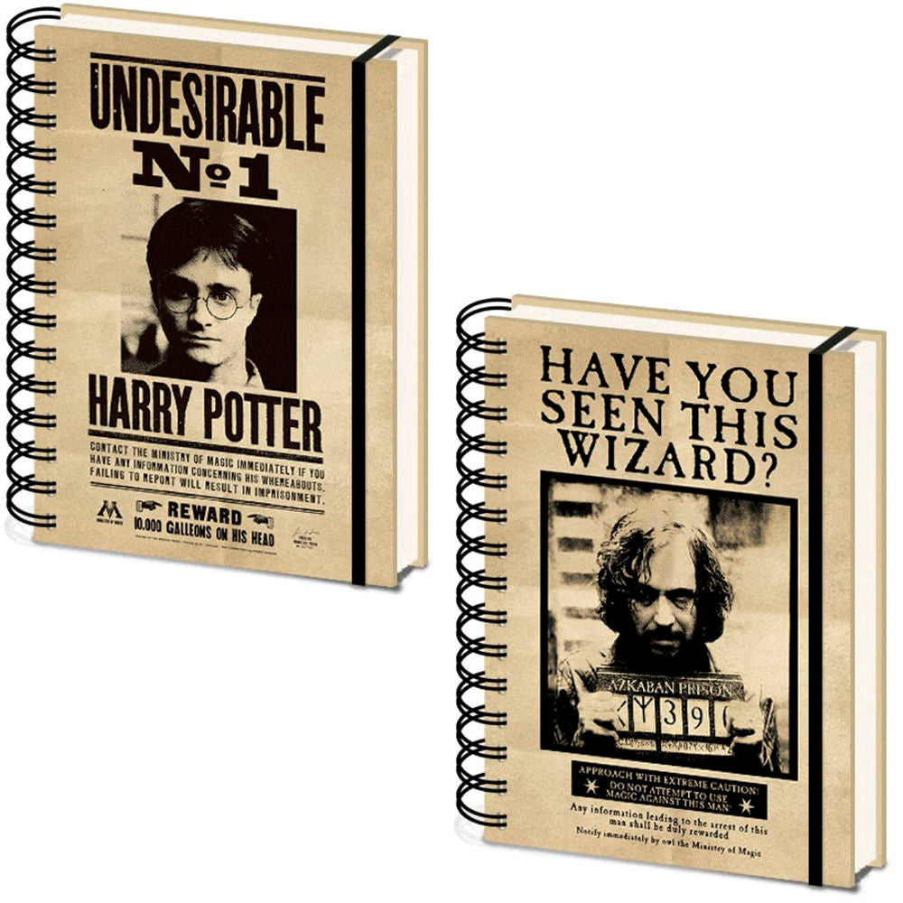 Imagen de Cuaderno A5 Lenticular Carteles Harry & Sirus Harry Potter parte de nuestra colección en Espadas y más, sitio oficial.