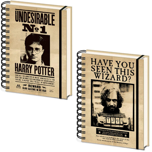 Imagen de Cuaderno A5 Lenticular Carteles Harry & Sirus Harry Potter parte de nuestra colección en Espadas y más, sitio oficial.