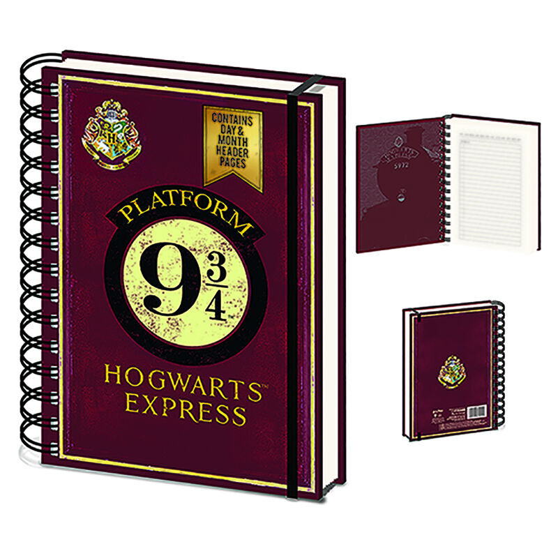Imagen 1 de Cuaderno A5 Plataforma 9 3/4 Harry Potter