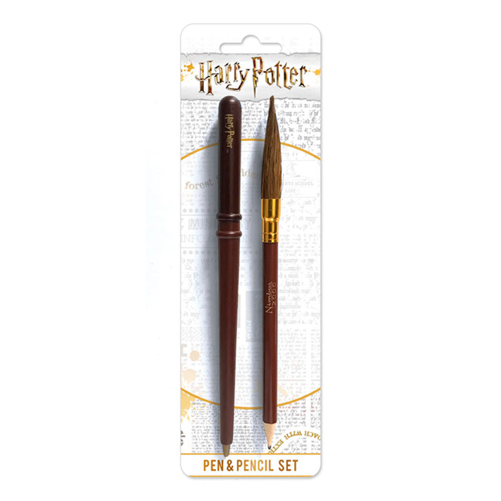 Imagen 1 de Set Boligrafo Y Lapicero De Varita Harry Potter