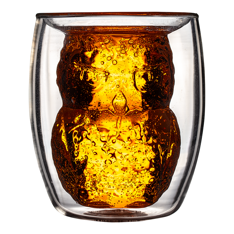 Imagen 3 de Vaso 3D Doble Pared Hedwig Harry Potter