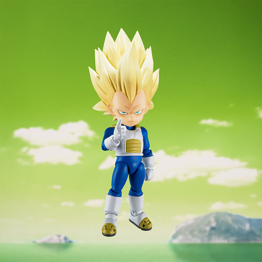 Imagen de Figura S.H. Figuarts Vegeta Super Saiyan 3 Dragon Ball Daima 7,5Cm parte de nuestra colección en Espadas y más, sitio oficial.