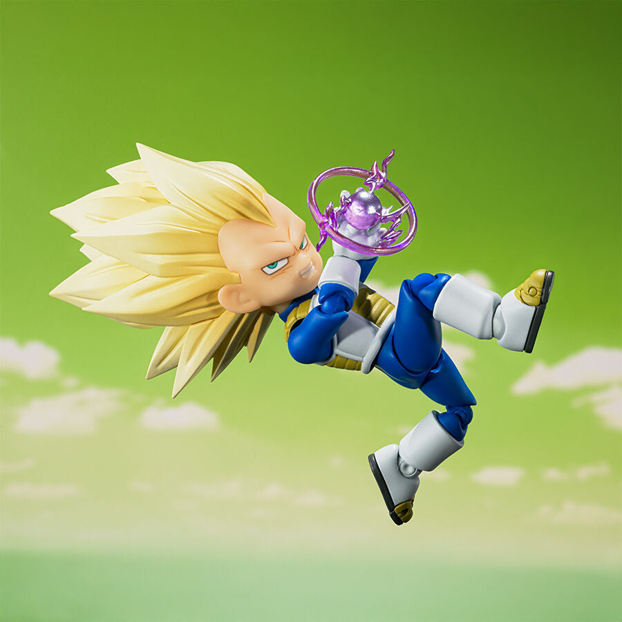 Imagen de Figura S.H. Figuarts Vegeta Super Saiyan 3 Dragon Ball Daima 7,5Cm parte de nuestra colección en Espadas y más, sitio oficial.