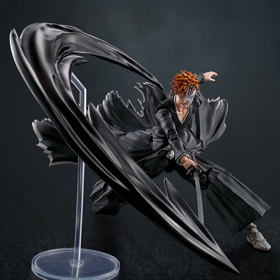 Imagen de Figura S.H. Figuarts Ichigo Kurosaki Getsugatensho Bleach 15,5Cm parte de nuestra colección en Espadas y más, sitio oficial.